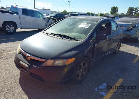 2007 Honda Civic Ex from USA, damaged, VIN 1HGFA16897L096327